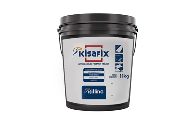 ADESIVO ACRILICO PARA PISO VINILICO BALDE 15KG
              KISAFIX