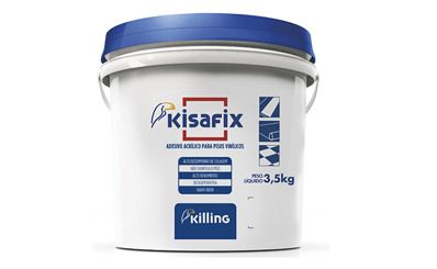 ADESIVO ACRILICO PARA PISO VINILICO BALDE 3,5KG
              KISAFIX