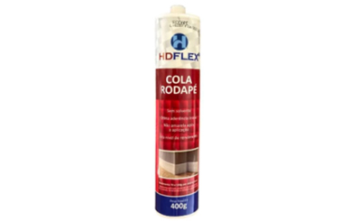 COLA PARA RODAPÉ TUBO 400G HDFLEX